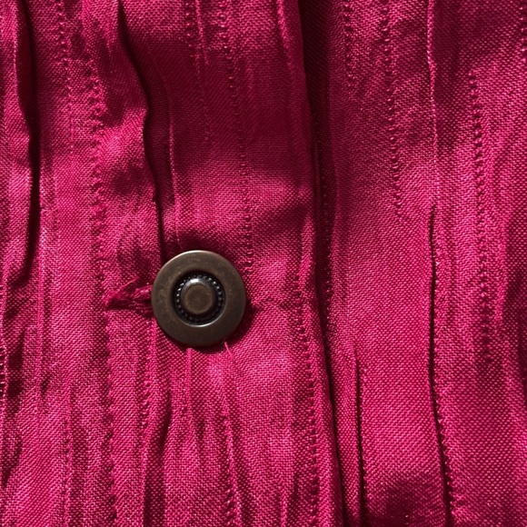 Christopher & Banks Raspberry Colored Jacket. - Picture 5 of 8